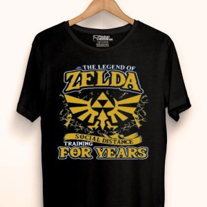 Nice Zelda Social Distance Training For Years Shirt