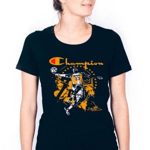 Nice Champion LeBron James Signature Los Angeles Lakers Shirt