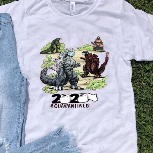 Top Dinosaur Face Mask 2020 Quarantined shirt