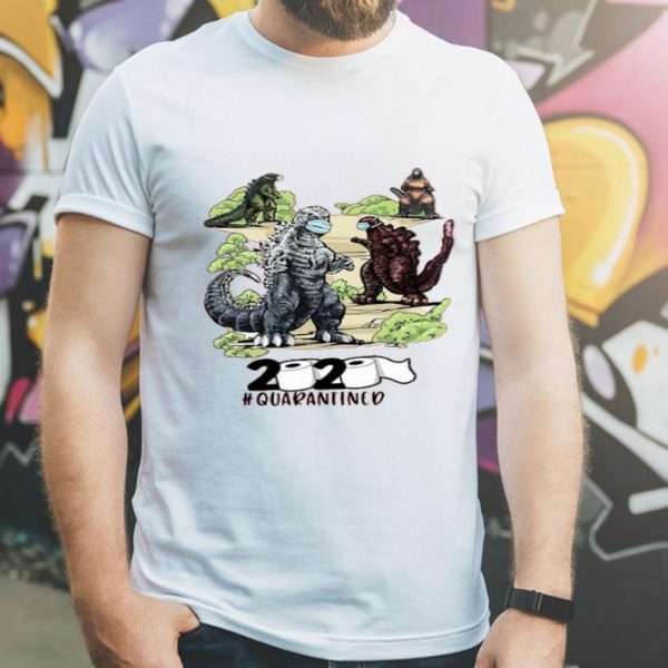 Top Dinosaur Face Mask 2020 Quarantined shirt