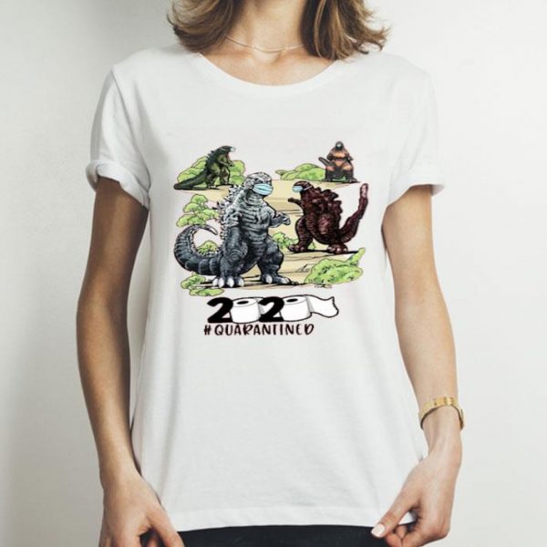 Top Dinosaur Face Mask 2020 Quarantined shirt