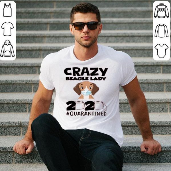 Nice Crazy Beagle Lady 2020 shirt