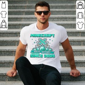 Nice Minecraft Social Distance Training Since 2009 shirt