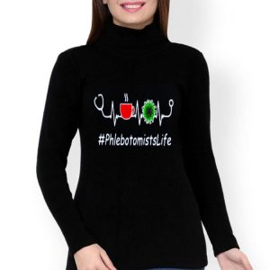 Nice Heartbeat Phlebotomists Life Coffee And Coronavirus Covid-19 Shirt