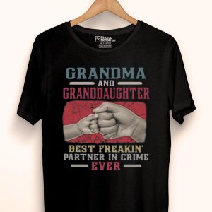 Hot Grandma And Granddaughter Best Freakin shirt