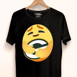 Love The Green Bay Packers Love Hug Care Emoji NFL Shirt