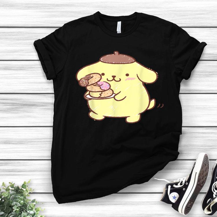 Sanrio Pom Pom Purin Donuts Golden Retriever Dog Shirt