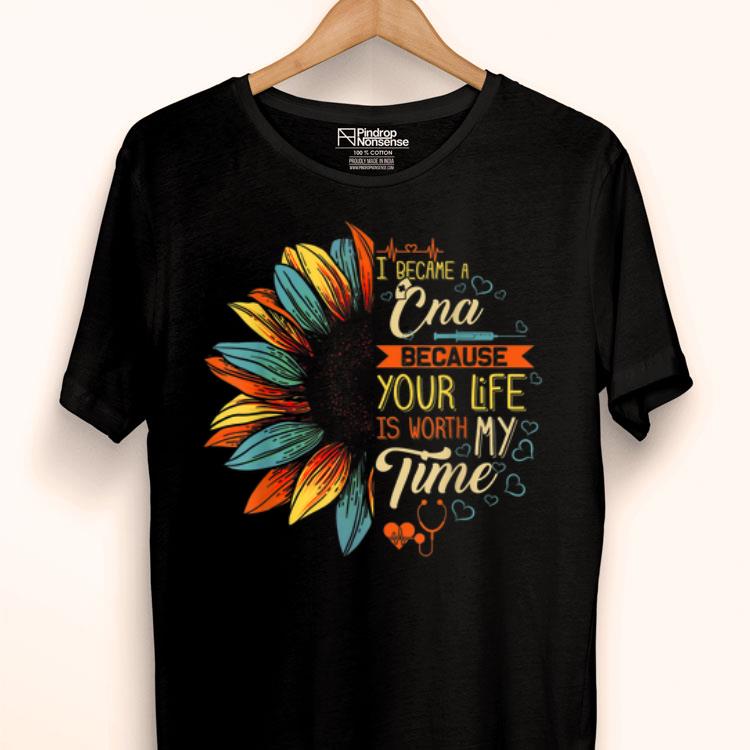 I Am A Nurse Sunflower Shirt
