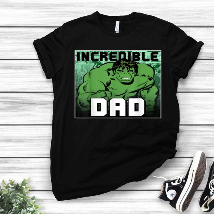 Marvel Hulk Father's Day Incredible Dad Graphic Shirt