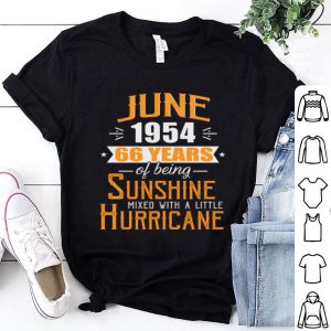 June 1954, 66 Years Anniversary Shirt