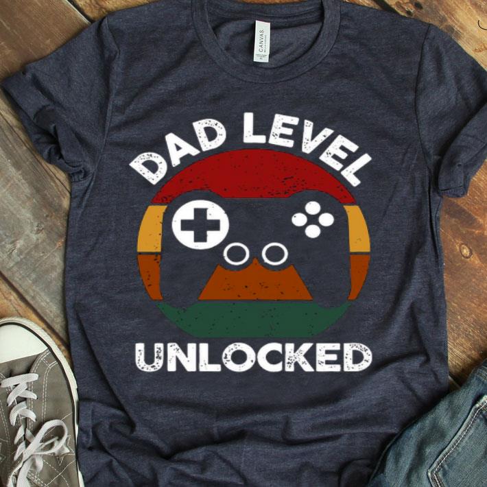 Dad Level Unlocked Controller Shirt