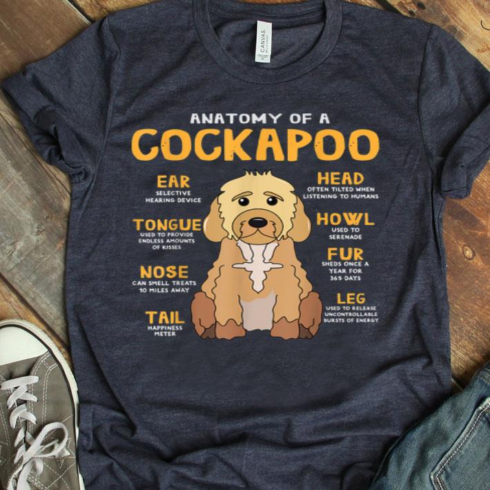 Cockapoo Anatomy Dog Mom Dad Cute Shirt