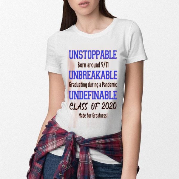 Unstoppable Born Around 9-11 Shirt