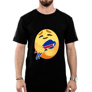 Love The Buffalo Bills Love Hug Care Emoji NFL Shirt