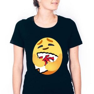 Love The Kansas City Chiefs Love Hug Care Emoji NFL Shirt