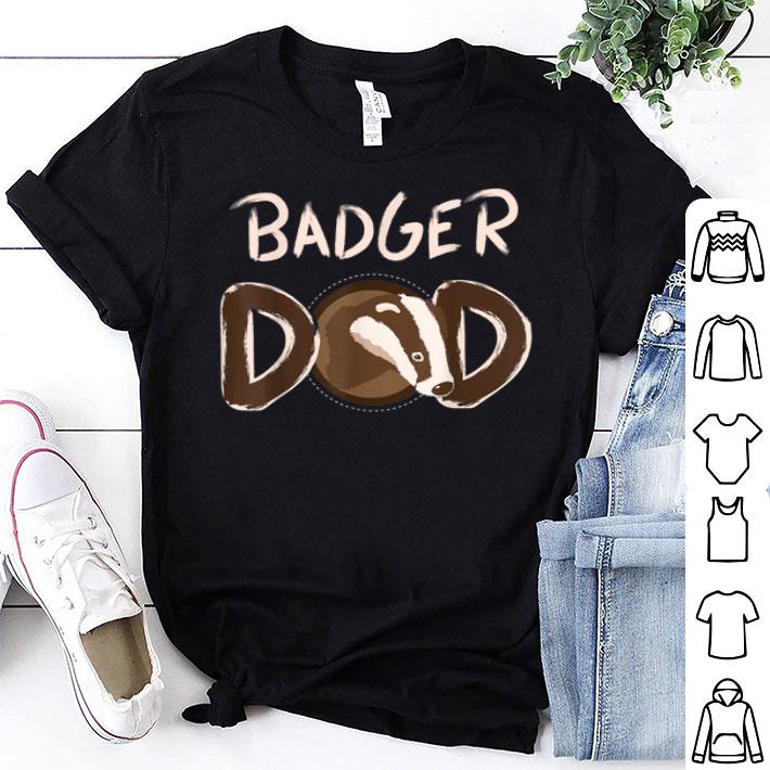 Badger Dad Animal Clothing Apparel Art Kids Boys Shirt