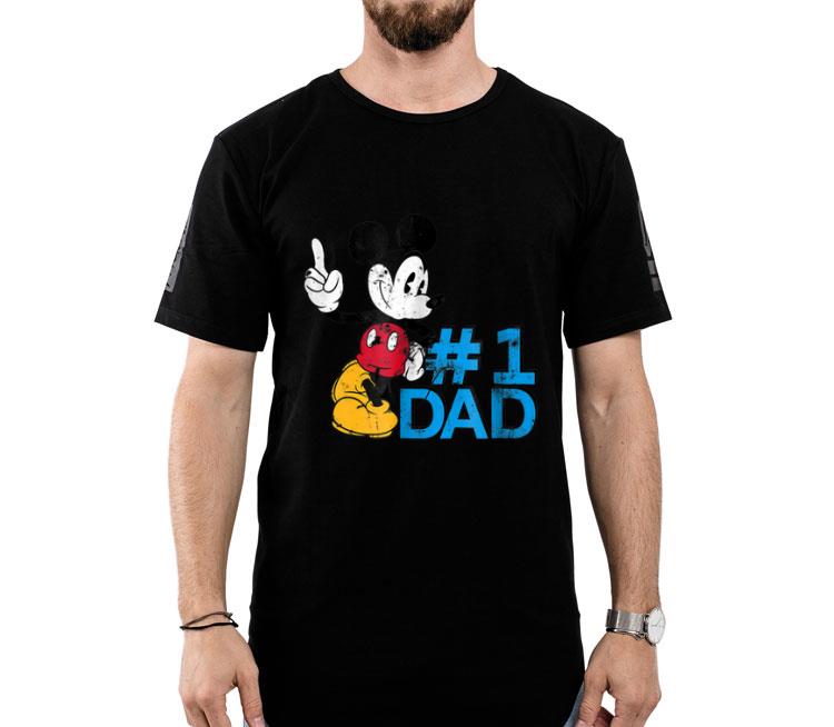 Disney Mickey Mouse Father's Day #1 Shirt