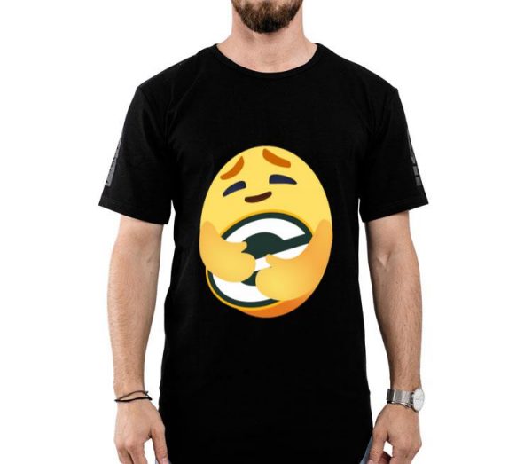 Love The Green Bay Packers Love Hug Care Emoji NFL Shirt