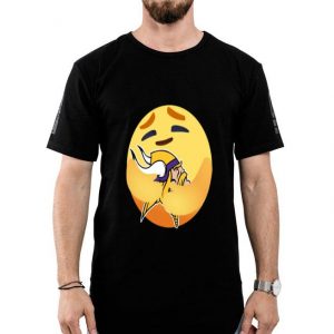 Love The Minnesota Vikings Love Hug Care Emoji NFL Shirt
