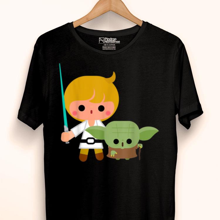 Star Wars Luke Yoda Cute Cartoon Jedi In Training Shirt