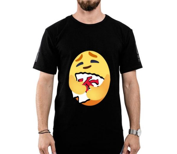 Love The Kansas City Chiefs Love Hug Care Emoji NFL Shirt