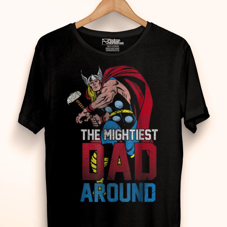 Marvel Thor Mightiest Dad Around Graphic Shirt