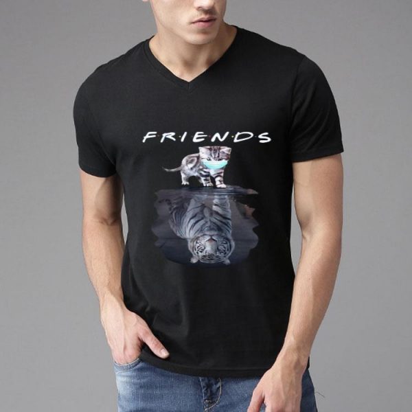 Cats Water Reflection Tigers Friends Quarantined Shirt