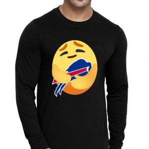 Love The Buffalo Bills Love Hug Care Emoji NFL Shirt