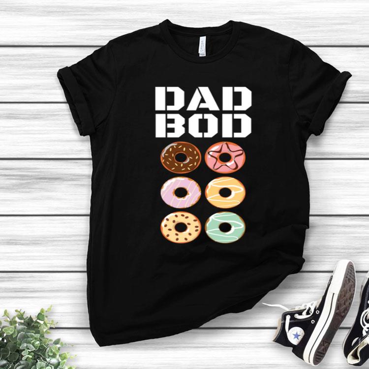 Dad Bod Donut Abs Dad Father Shirt