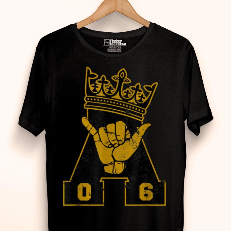 Alpha Fraternity Phi Men's Alpha Frat 1906 Black Gold Shirt