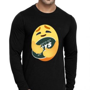 Love The New York Jets Love Hug Care Emoji NFL Shirt
