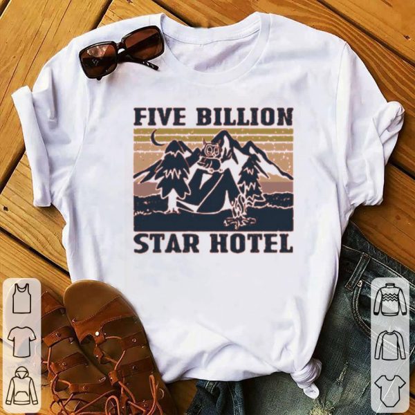 Vintage Mountain Five Billion Star Hotel Shirt