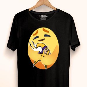 Love The Minnesota Vikings Love Hug Care Emoji NFL Shirt