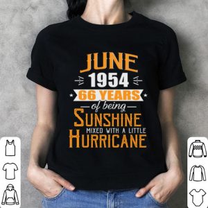 June 1954, 66 Years Anniversary Shirt