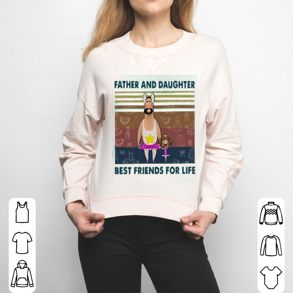 Father And Daughter Best Friends For Life Vintage.png Shirt