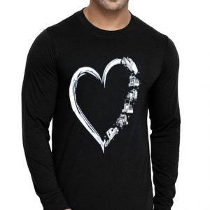 Heart Truck I Love Trucker Shirt