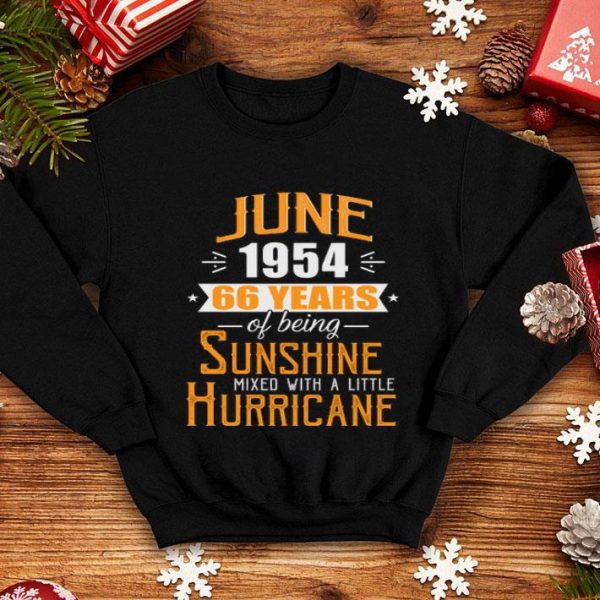 June 1954, 66 Years Anniversary Shirt