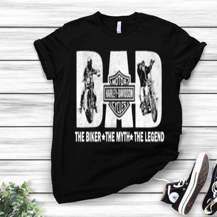 The Biker The Myth The Legend Motor Harlay Davidson Father's Day Shirt