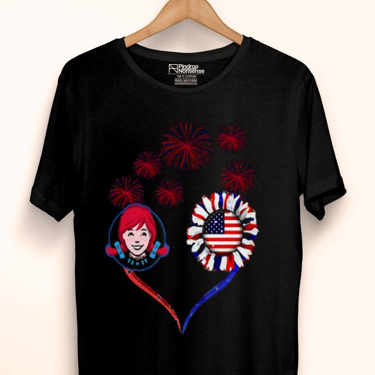 Love Wendy’s Firework America 4th Of July Independence Day Shirt
