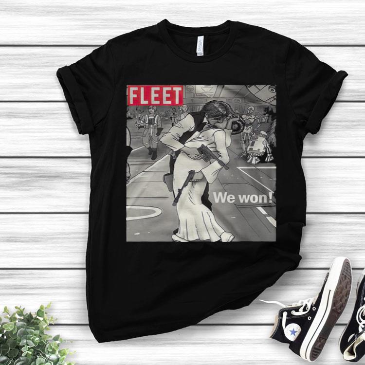 Fleet We Won Han And Leia.png Shirt