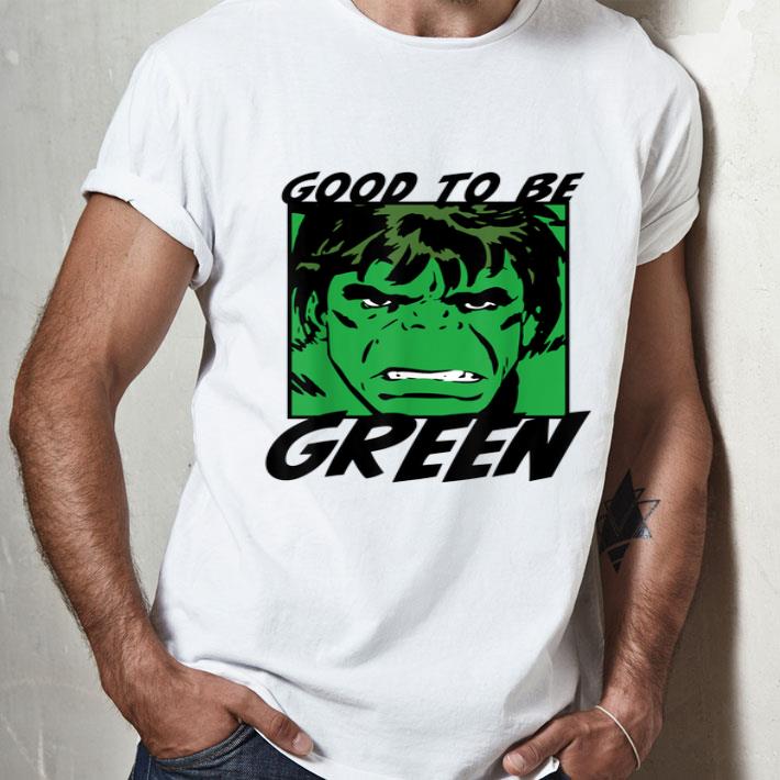 Marvel Avengers St.Patrick's Day Hulk Good To Be Green Shirt