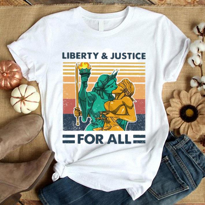 Liberty And Justice For All Vintage Shirt