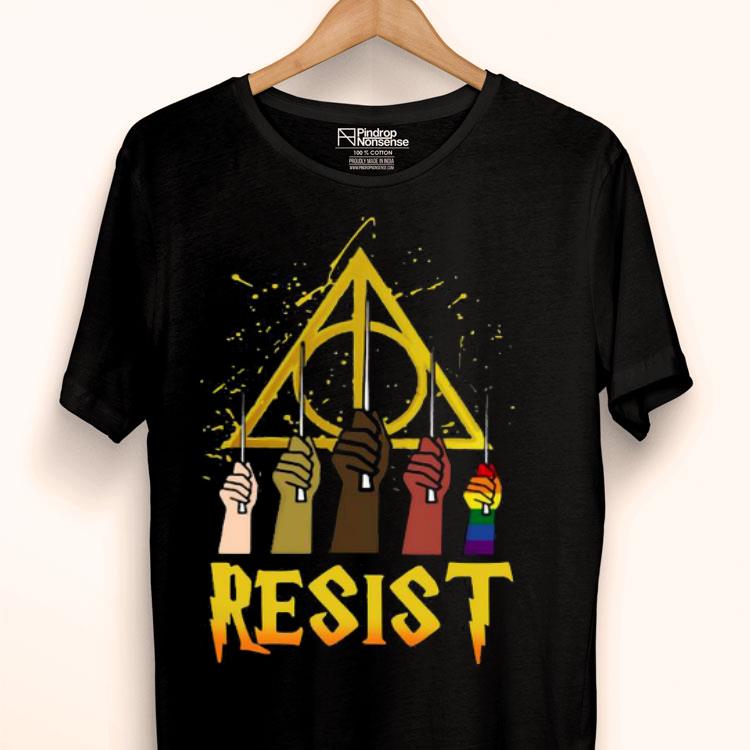 Voldemort Resist Rise Hand Together Shirt
