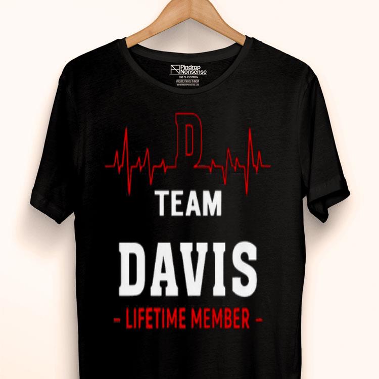 Heartbeat Team Davis Lifetime Member Shirt