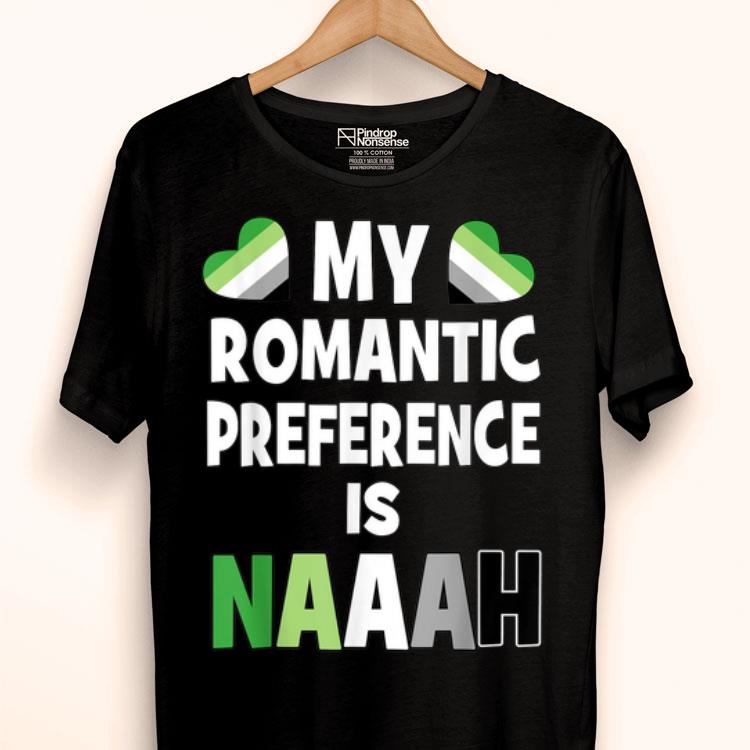 Aromantic No Romo Nah Pride LGBT Flag Shirt