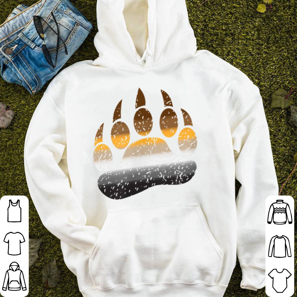 Gay Bear Paw Pride Shirt