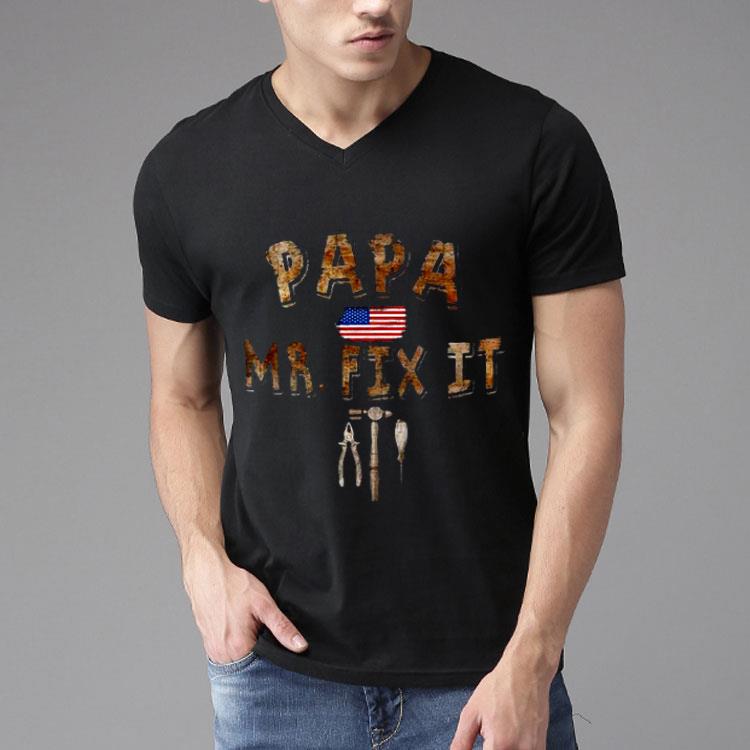 Father Day Papa Mr Fix It Shirt