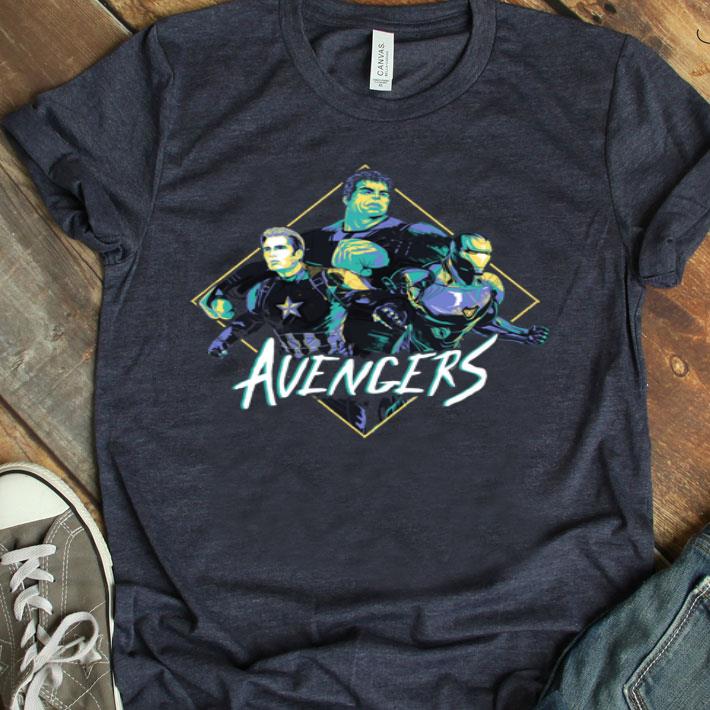 Marvel Avengers Endgame Hulk Iron Man Captain America Trio Shirt