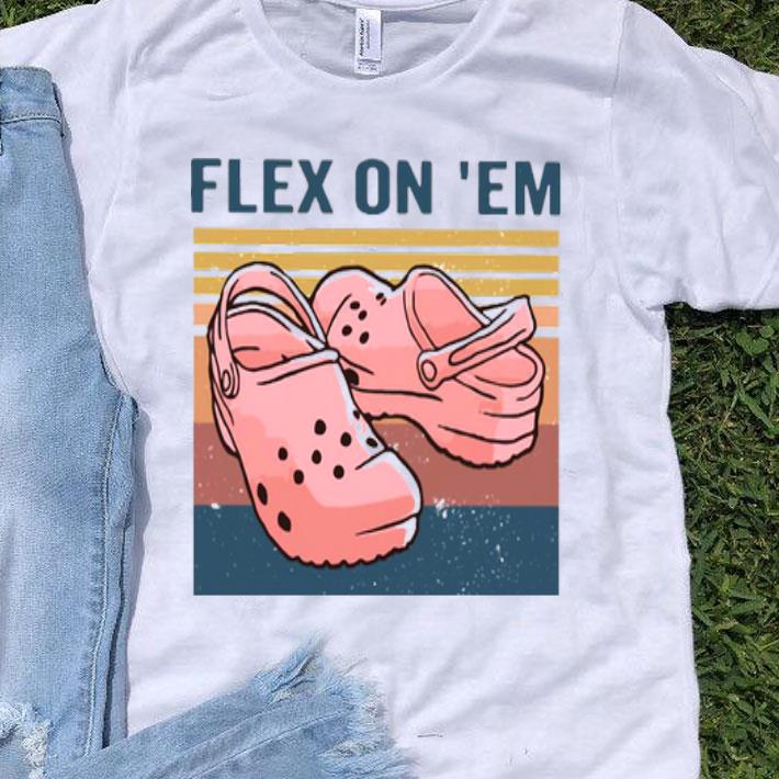 Croc Flex On Em Vintage Shirt