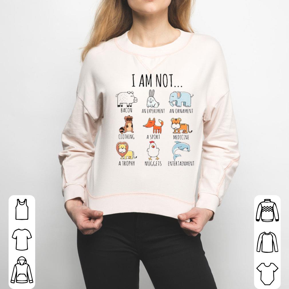 I Am Not Bacon An Experiment An Ornament Clothing Shirt